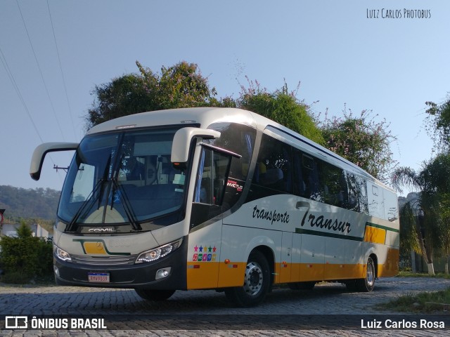 Transur - Transporte Rodoviário Mansur 6660 na cidade de Juiz de Fora, Minas Gerais, Brasil, por Luiz Carlos Rosa. ID da foto: 9252262.