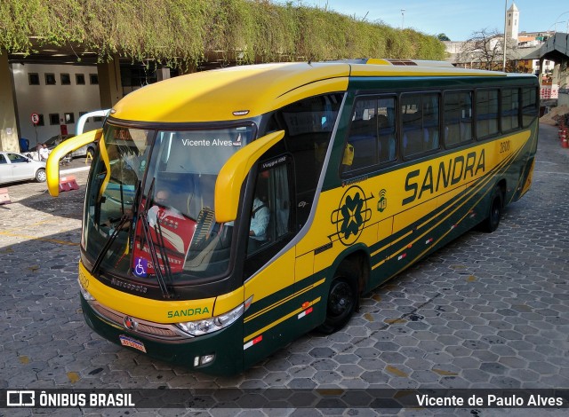 Viação Sandra 2600 na cidade de Belo Horizonte, Minas Gerais, Brasil, por Vicente de Paulo Alves. ID da foto: 9251145.