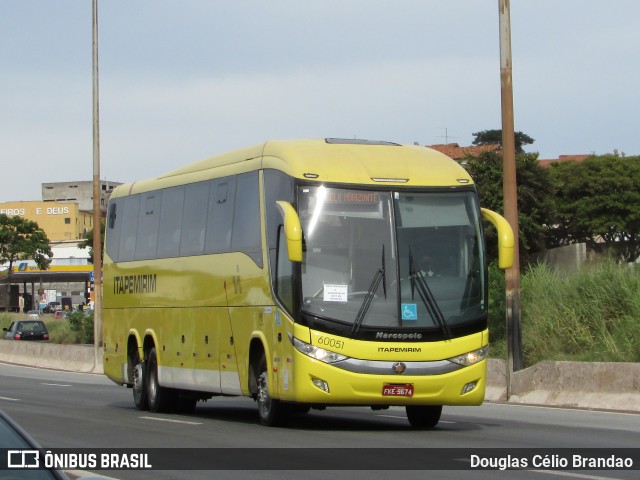 Viação Itapemirim 60051 na cidade de Belo Horizonte, Minas Gerais, Brasil, por Douglas Célio Brandao. Número da foto: #9251637.