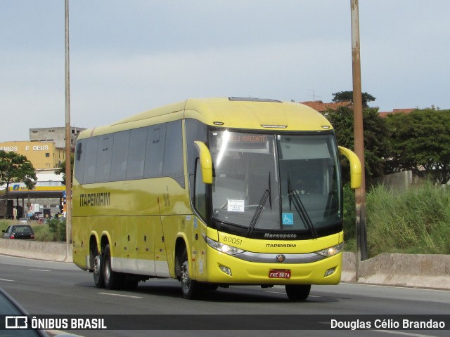 Viação Itapemirim 60051 na cidade de Belo Horizonte, Minas Gerais, Brasil, por Douglas Célio Brandao. ID da foto: 9251637.