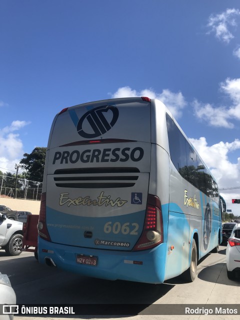 Auto Viação Progresso 6062 na cidade de Jaboatão dos Guararapes, Pernambuco, Brasil, por Rodrigo Matos. ID da foto: 9252564.