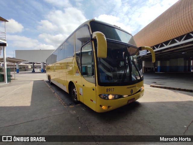 Viação Itapemirim 8917 na cidade de Rio de Janeiro, Rio de Janeiro, Brasil, por Marcelo Horta. Número da foto: #9250276.