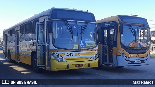 Companhia Carris Porto-Alegrense 0794 na cidade de Porto Alegre, Rio Grande do Sul, Brasil, por Max Ramos. Número da foto: #9250620.
