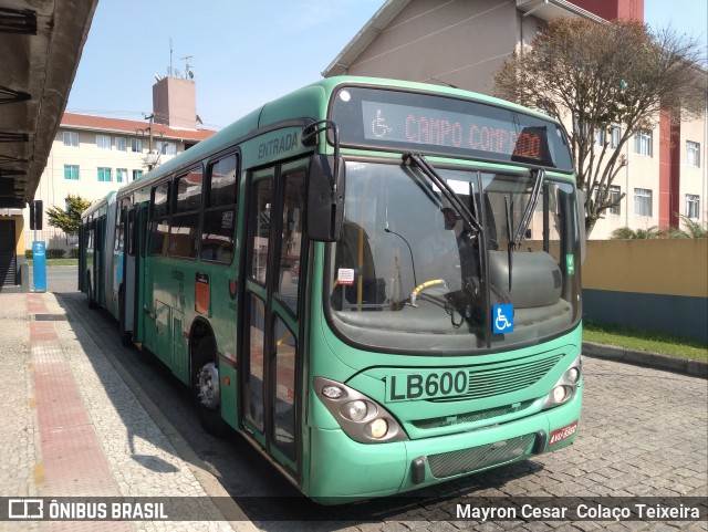 Araucária Transportes Coletivos LB600 na cidade de Curitiba, Paraná, Brasil, por Mayron Cesar  Colaço Teixeira. ID da foto: 9252596.