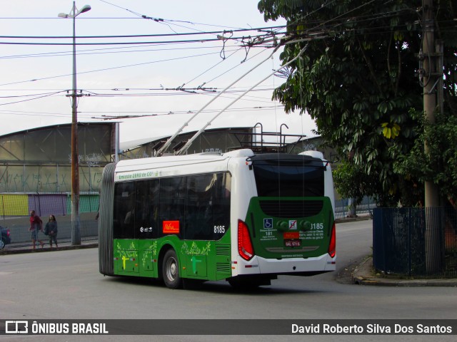 Metra - Sistema Metropolitano de Transporte 8185 na cidade de Santo André, São Paulo, Brasil, por David Roberto Silva Dos Santos. Número da foto: #9249914.