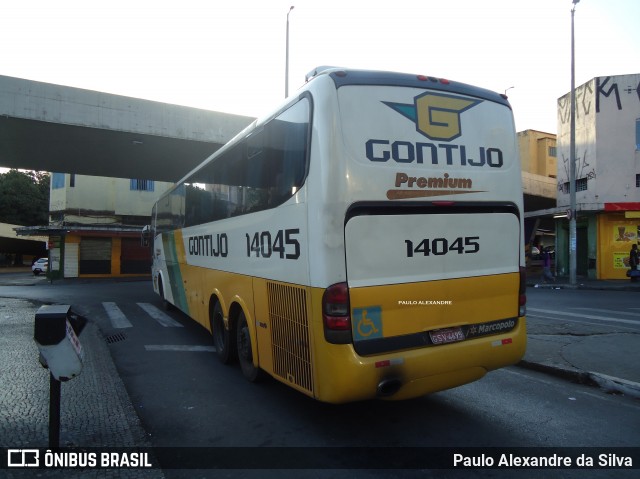 Empresa Gontijo de Transportes 14045 na cidade de Belo Horizonte, Minas Gerais, Brasil, por Paulo Alexandre da Silva. Número da foto: #9252512.
