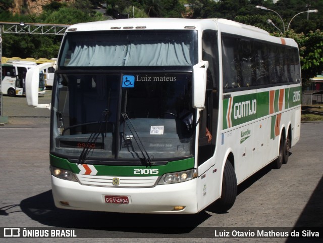 Empresa Gontijo de Transportes 21015 na cidade de Belo Horizonte, Minas Gerais, Brasil, por Luiz Otavio Matheus da Silva. ID da foto: 9252460.