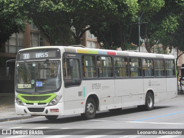 Viação Vila Real B11591 na cidade de Rio de Janeiro, Rio de Janeiro, Brasil, por Leonardo Alecsander. Número da foto: #9252282.