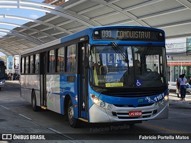 ATT - Atlântico Transportes e Turismo - Vitória da Conquista 1161 na cidade de Vitória da Conquista, Bahia, Brasil, por Fabrício Portella Matos. Número da foto: #9251837.