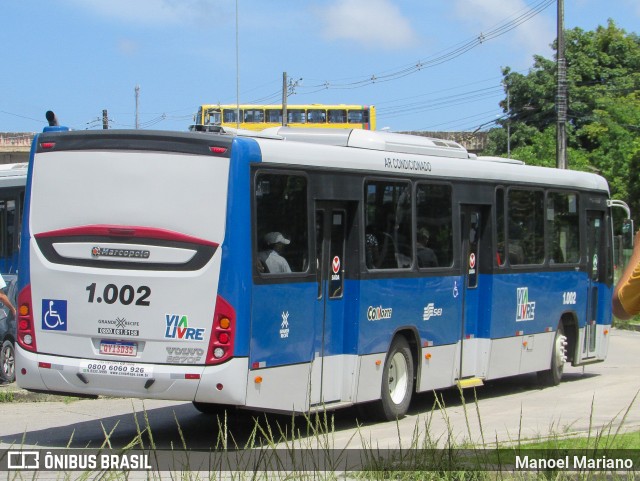Cidade Alta Transportes 1.002 na cidade de Paulista, Pernambuco, Brasil, por Manoel Mariano. Número da foto: #9253259.
