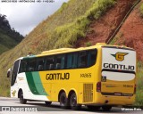 Empresa Gontijo de Transportes 14865 na cidade de Antônio Dias, Minas Gerais, Brasil, por Marcos Reis. ID da foto: :id.