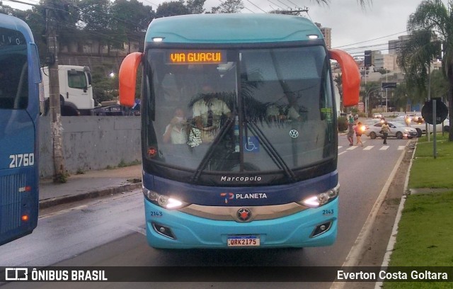 Planeta Transportes Rodoviários 2143 na cidade de Cariacica, Espírito Santo, Brasil, por Everton Costa Goltara. ID da foto: 9254110.