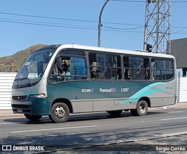 Metropolitana Transportes e Serviços 11807 na cidade de Vitória, Espírito Santo, Brasil, por Sergio Corrêa. ID da foto: 9254767.