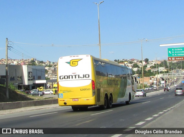 Empresa Gontijo de Transportes 12850 na cidade de Belo Horizonte, Minas Gerais, Brasil, por Douglas Célio Brandao. ID da foto: 9254862.