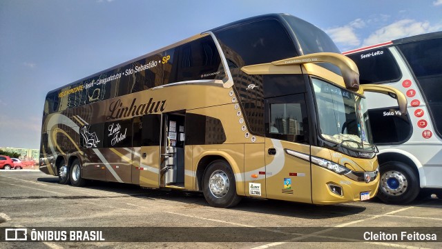 Linhatur Turismo e Fretamento 8020 na cidade de Brasília, Distrito Federal, Brasil, por Cleiton Feitosa. Número da foto: #9255560.