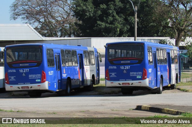 Viação Jacareí 10.297 na cidade de São José dos Campos, São Paulo, Brasil, por Vicente de Paulo Alves. ID da foto: 9254756.