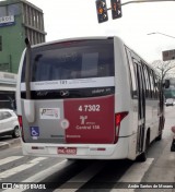 Pêssego Transportes 4 7302 na cidade de São Paulo, São Paulo, Brasil, por Andre Santos de Moraes. Número da foto: #:id.